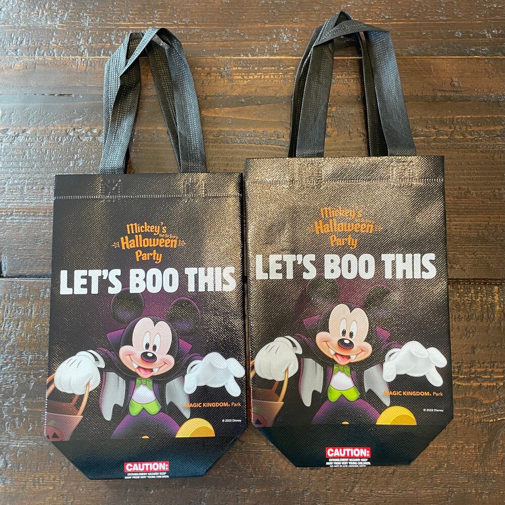 Disney Mickeys Not So Scary Halloween Party Trick Or Treat Bags Set - Picture 2 of 9